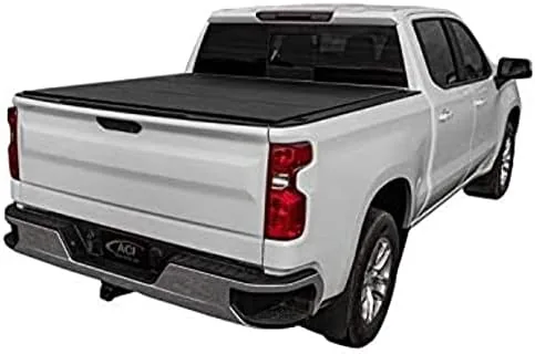 lomax b3060019 hard tri fold cover black urethane finish single rail