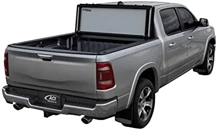 lomax g3040029 stance hard tri fold cover black urethane finish split rail